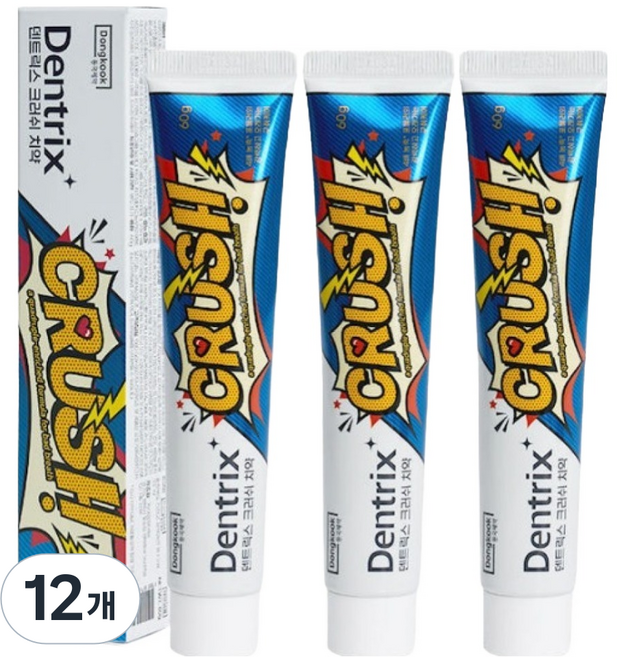 Dongkook 東國製藥 Dentrix Crush 牙膏, 12個, 60g