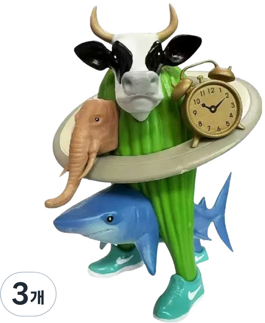 아트조이 이탈리안 브레인롯 합체 피규어 B, 3개