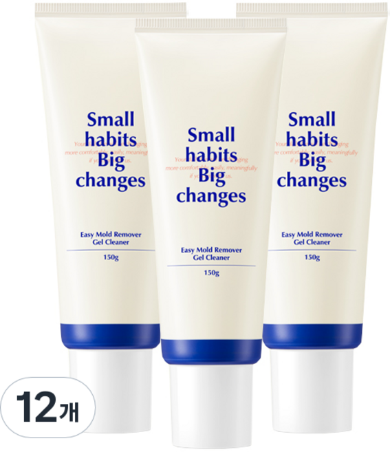 소소이지 이지 곰팡이제거젤, 150g, 12개