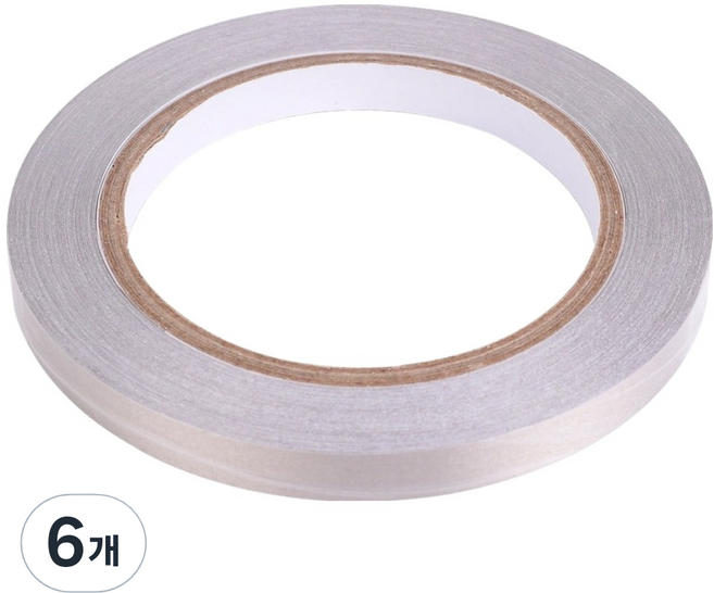Coms 導電纖維膠帶 1cm x 20m BB813, 6個