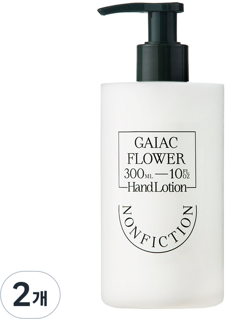 논픽션 가이악플라워 핸드로션, 300ml, 2개