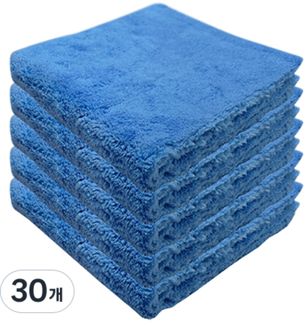 월드크린 무봉제 타월 블루, 30개