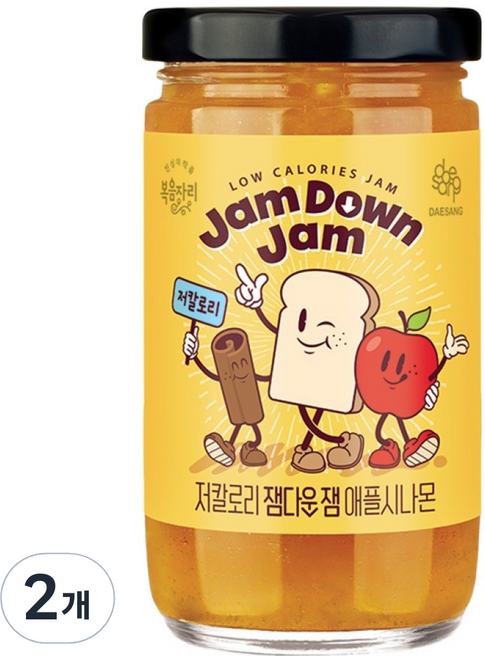 Bokumjari 濃鬱果醬 蘋果肉桂, 2個, 235g