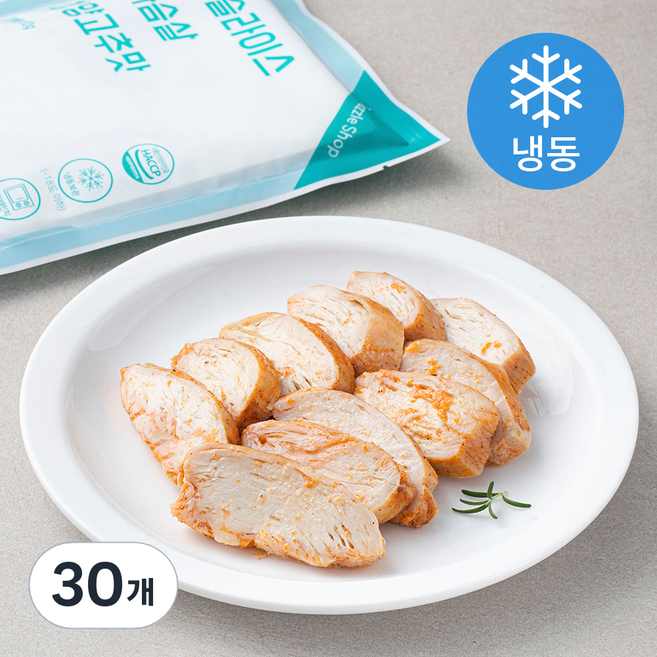 다즐샵 스팀 슬라이스 닭가슴살 청양고추맛 (냉동), 100g, 1개입, 30개