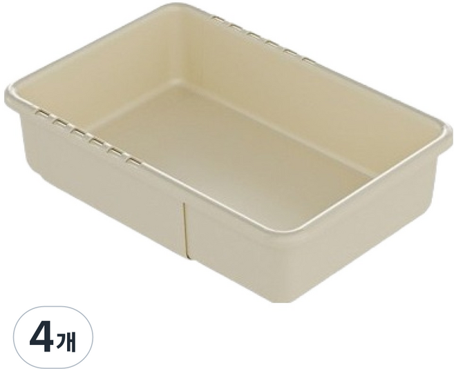 마켓피오 홈 옷장속 서랍 길이조절 다기능 pp 수남합 타입3, 4개