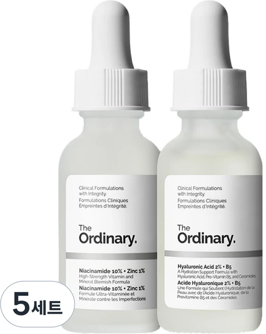 디오디너리 스킨 서포트 세트, 5세트 - 쿠팡