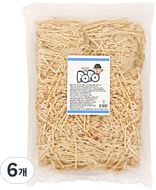 부산어포포포 POPO, 500g, 6개
