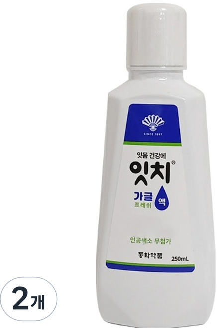 잇치 동화약품 가글액 구취 프라그제거, 2개, 250ml