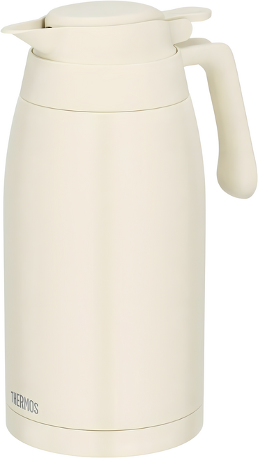 THERMOS 膳魔師 保溫壺 TTG-2000 IV, 象牙色, 2L, 1個