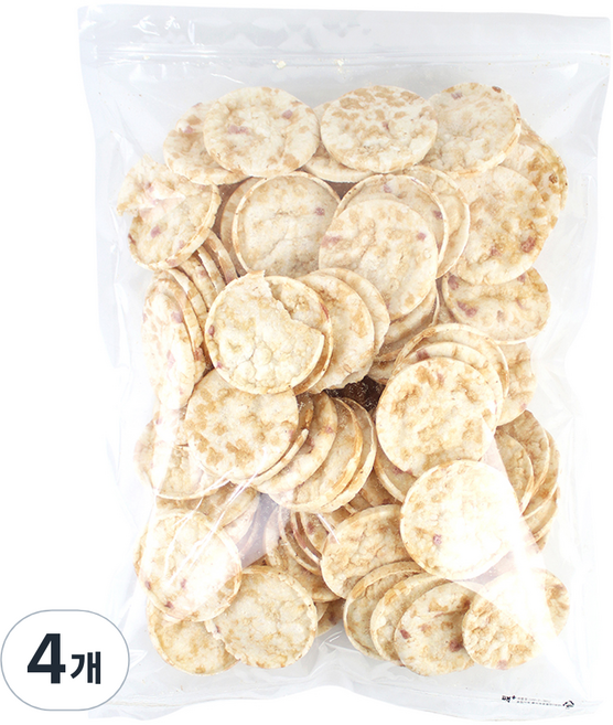 wooriga. 鍋巴玄米零食, 550g, 4個