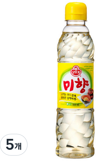 오뚜기 미향, 500ml, 5개