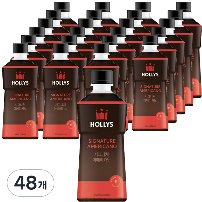 할리스 시그니처 아메리카노, 550ml, 48개