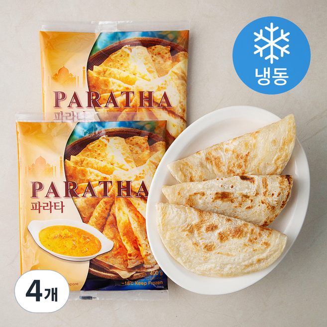 파라타 (냉동), 400g, 4개