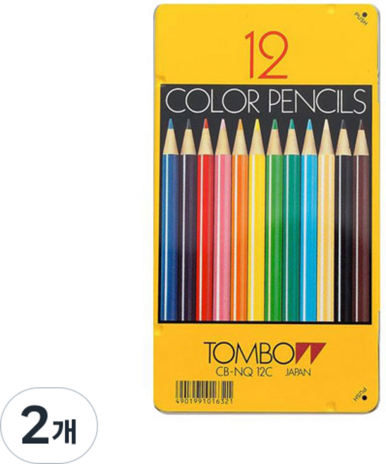 Tombow 蜻蜓牌 專業用色鉛筆, 12色