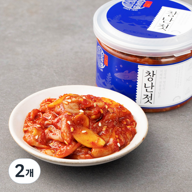 굴다리 김정배 명인 창난젓, 250g, 2개