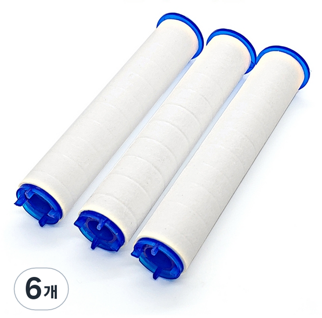 직수 3단 샤워기 전용 PP필터, 6개
