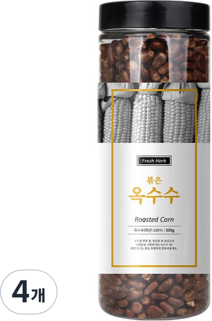 Sinsunherb 韓國產 焙炒玉米茶, 550g, 4個