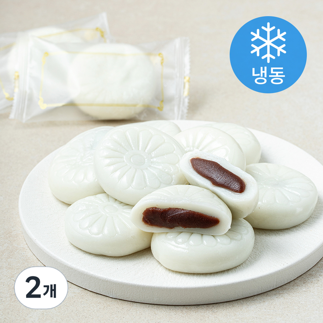 소소담 앙꼬 절편 (냉동), 65g, 2개, 8개입