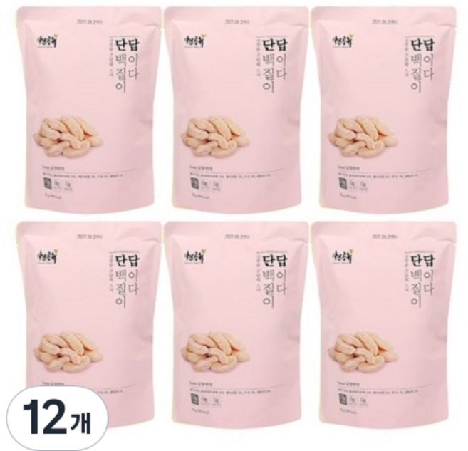 자연공유 단백질이 답이다 과자 스위트, 50g, 12개