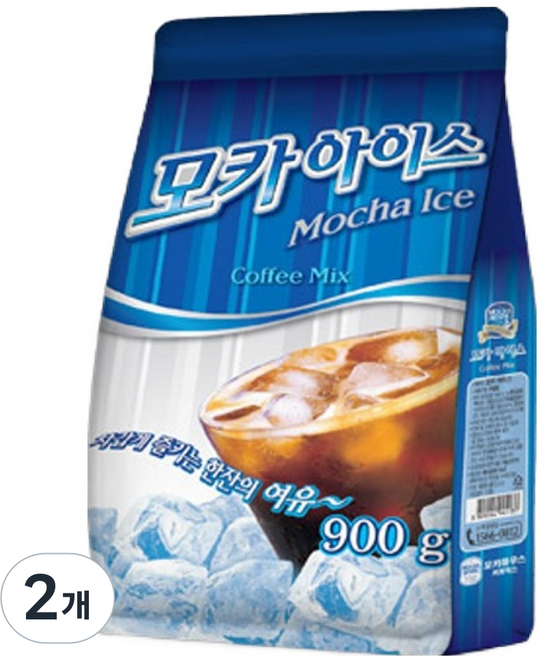 모카씨엔티 자판기용 모카아이스, 900g, 1개입, 2개