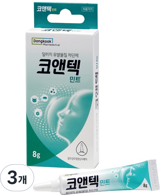 동국제약 코앤텍 민트 8g, 3개