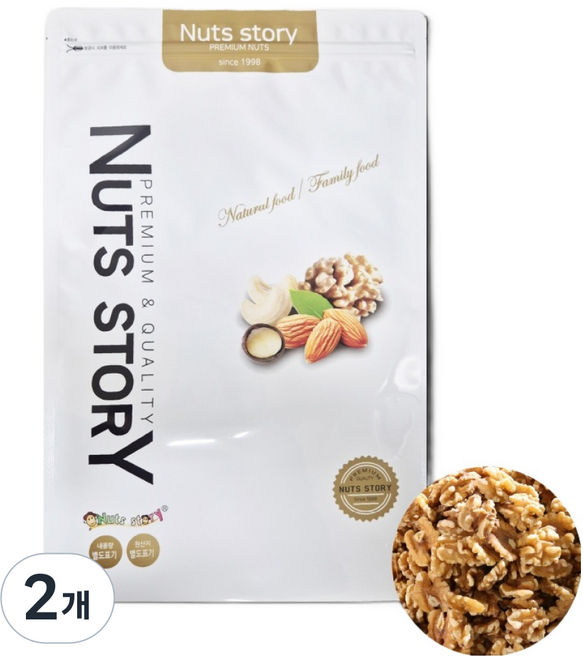 너츠스토리 호두, 1kg, 2개