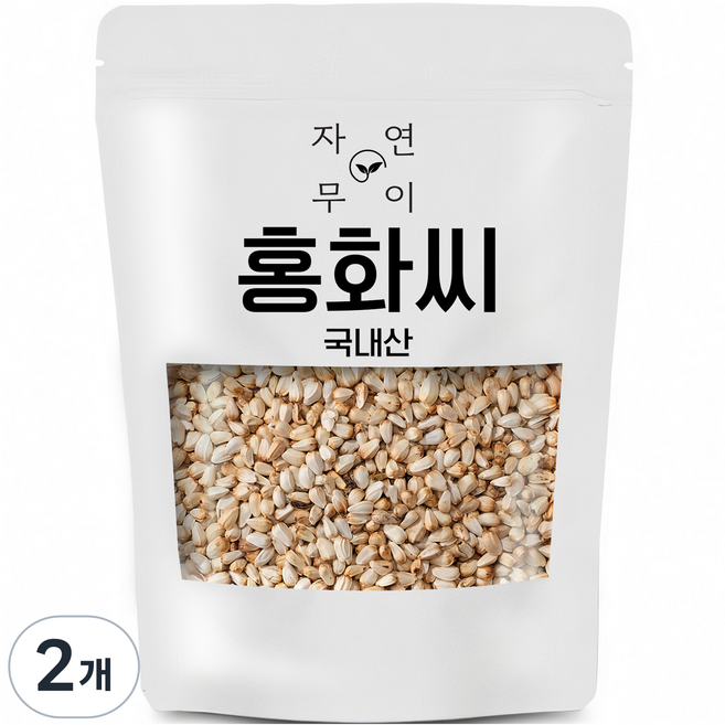 자연무이 국내산 홍화씨, 300g, 2개