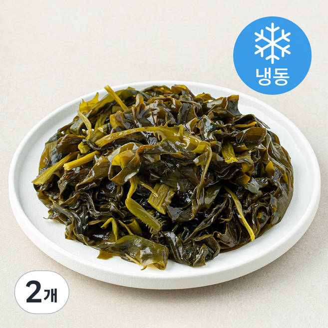 나물투데이 국내산 데친 물미역 (냉동), 2개, 250g