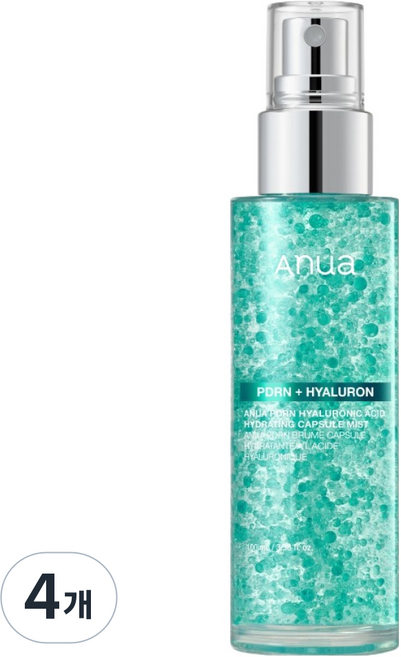 Anua PDRN 玻尿酸保濕膠囊噴霧, 4個, 100ml