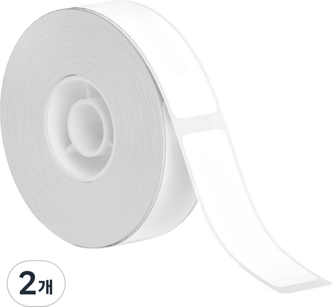 님봇 D11 / D110 / D101 라벨프린터용 라벨지 화이트 15 x 50 mm, 2개
