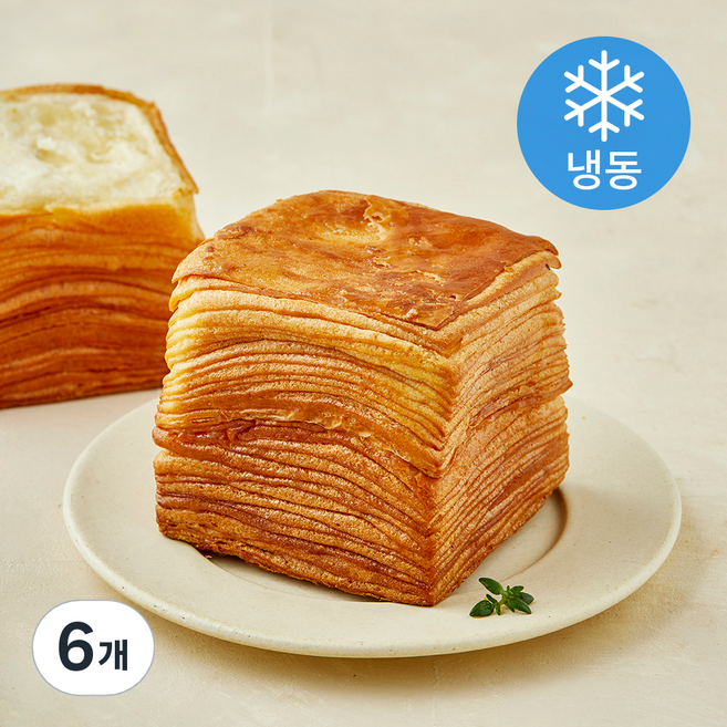 삼립 얌 티슈 브레드 (냉동), 130g, 6개, 1개입