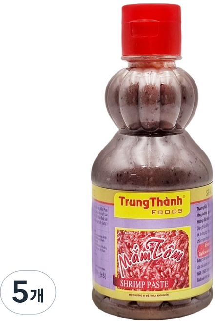 TrungThanh Mam Tom 蝦醬糊, 300g, 5個