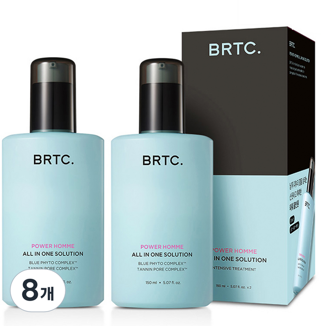 BRTC. Power Homme 男士全效合一解決方案, 8個, 150ml