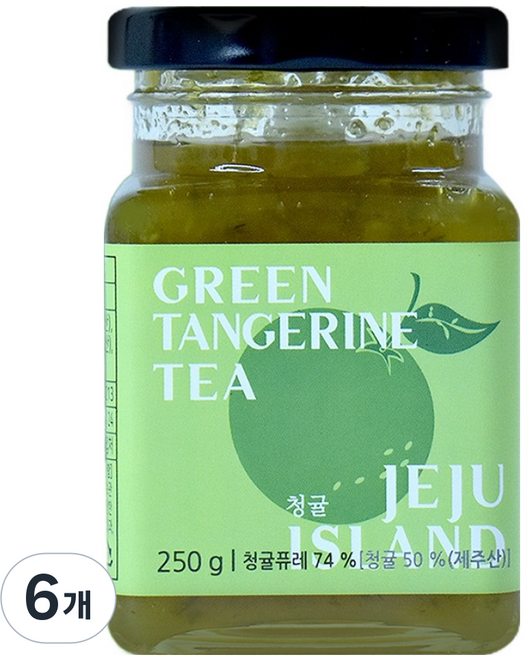 제주담움 청귤, 250g, 1개입, 6개