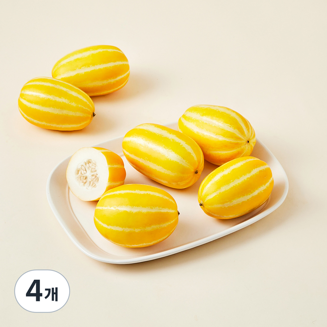 이희송 농부의 유기농 참외 4~7입, 1.2kg, 4개