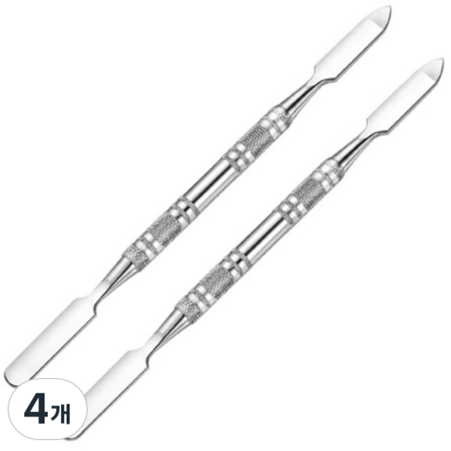 라몽 스테인리스 스틸 메이크업 스파츌라 소, 4개