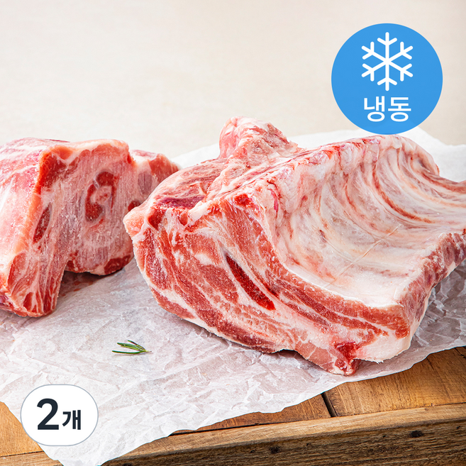 동원 수입산 돼지 등갈비 (냉동), 2kg, 2개