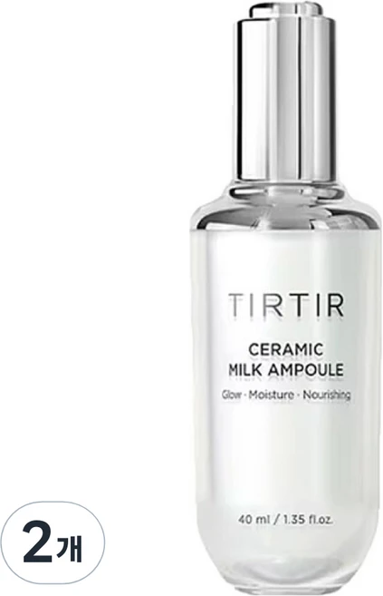 티르티르 도자기 밀크 앰플, 40ml, 2개 - 쿠팡