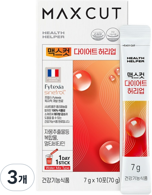 6위 - 헬스헬퍼 맥스컷 다이어트 허리업 10p, 70g, 3개