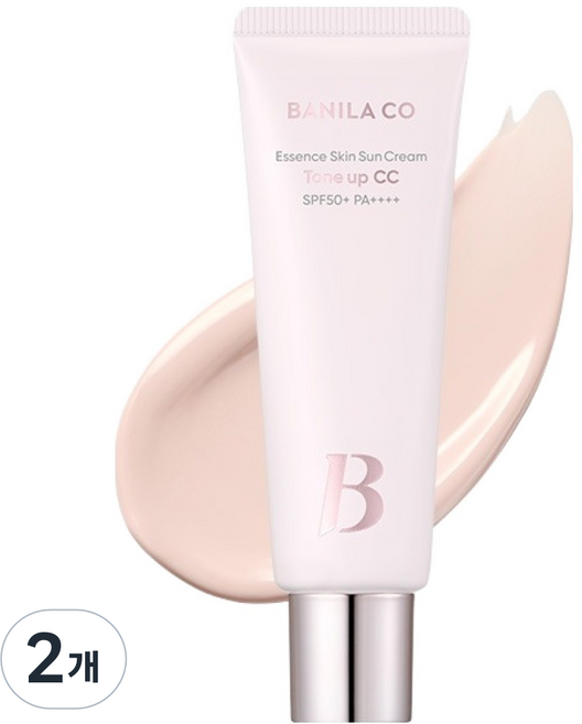 바닐라코 에센스 스킨 톤업 씨씨 선크림 SPF50+ PA++++, 2개, 50ml