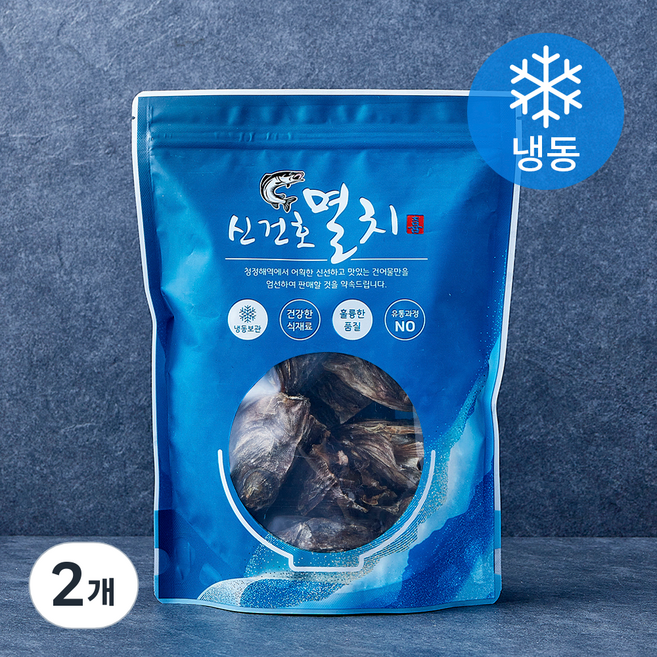 신건호멸치 건조명태머리 (냉동), 2개, 300g