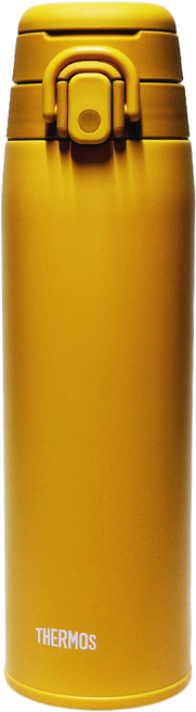 THERMOS 膳魔師 旋蓋勾勾不鏽鋼保溫瓶 JOS-750, 750ml, 黃色, 1個