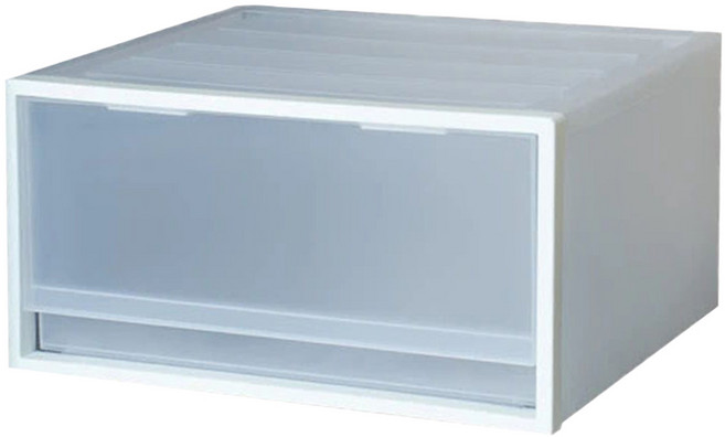 KEYWAY 聯府 單抽屜整理箱 CK-71 20L, 白色, 1個