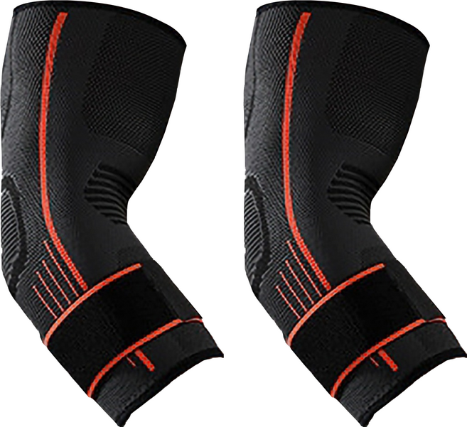 리치덕 팔꿈치보호대 패드 오렌지, 2개