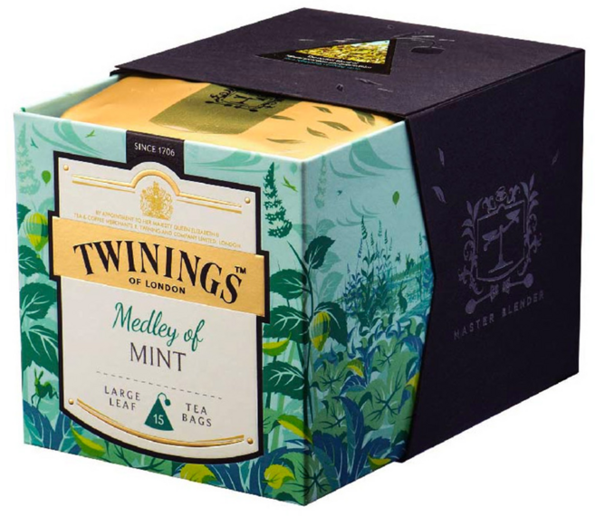 TWININGS 唐寧茶 薄荷圓舞曲茶, 2g, 1盒, 15包