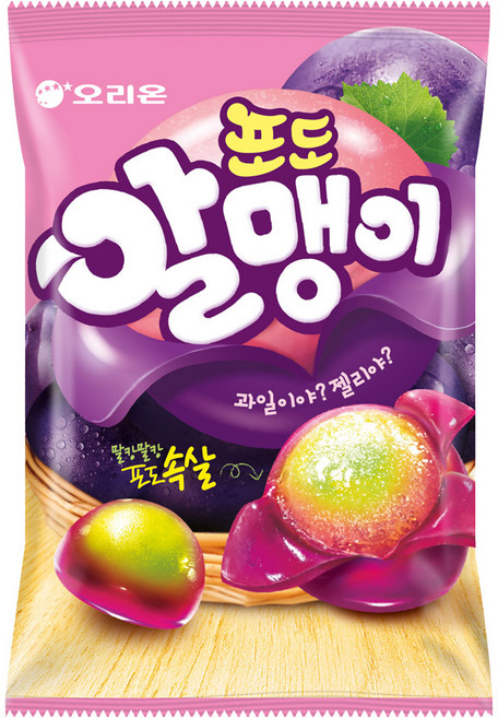 오리온 포도알맹이, 1개