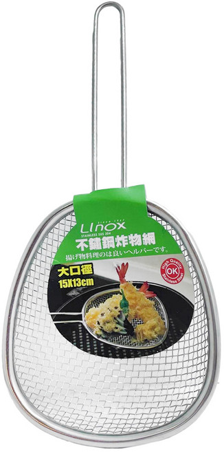 LInox 廚之坊 304不鏽鋼炸物網, 1支
