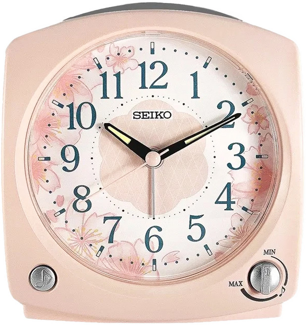 SEIKO 精工 時鐘 QHP012P, 粉紅色