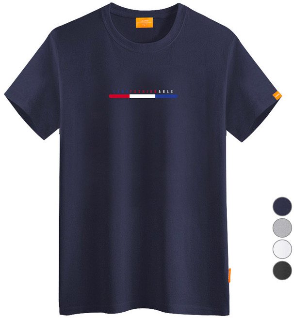 엘라모 남녀공용 통기성 에이블 반팔 티셔츠