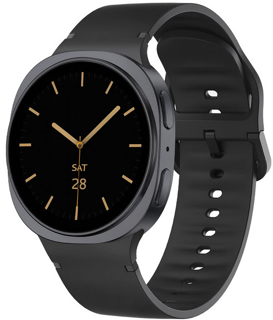 림스테일 갤럭시워치 실리스 스트랩 밴드, 블랙, 1개